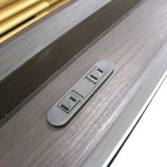 ダブルベッド マットレス付き 引出し付き 収納 ニトリ ブラウン 茶 