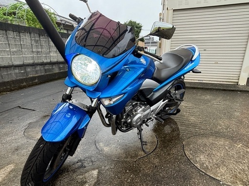 今だけ値下げ中！　GSR250 丸目カスタム　純正パーツ付き　スマホホルダー付き