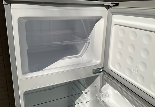 2017年製 SHARP 118L 2ドア 冷凍冷蔵庫 SJ-H12D-S