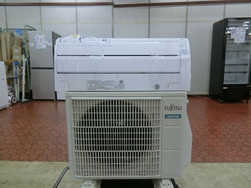 ID 486850　エアコン2.8K　富士通　２０２１年　10～１２畳　冷暖　AS-C281L-W