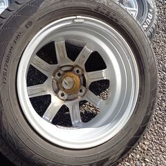 バリ山 175/70/R14 アルミ4本セット【値下げ】