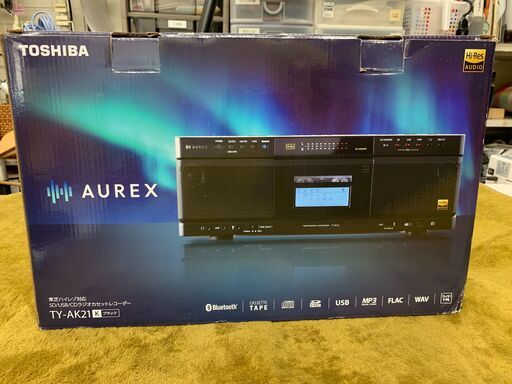 愛品館江戸川店】TOSHIBA AUREX/TY-AK21 Bluetooth対応CDラジオ 2024年