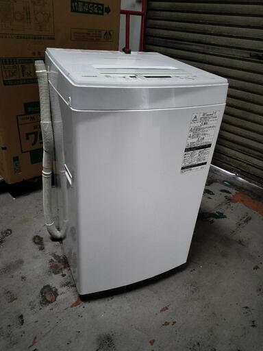 【配送エリア内設置無料】東芝 全自動洗濯機 4.5kg ピュアホワイト AW-45M5 W\n\n　配送エリア内設置無料！