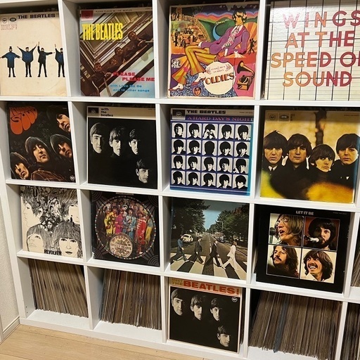 ビートルズのレコード　13枚セット