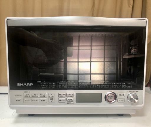 20年製、シャープ 過熱水蒸気 オーブンレンジ RE-SS10X ジャンク