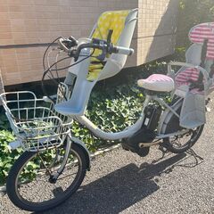 電動アシスト自転車 ビッケ bikke BK0C26 前後チャイルドシート付