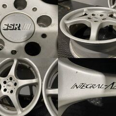 SpeedStar SSRIII INTEGRAL-A2 TYPE-D スピードスター インテグラル 社外ホイール 16インチ 4本 7J5HPCD100+50 希少　(MHZ391)クレジットカード QRコード決済可能
