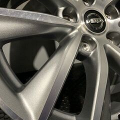 新車外し】日産 V37 スカイライン 後期 純正ホイール 17インチ 4本 7.5 