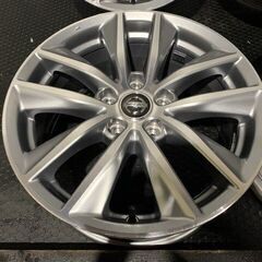 新車外し】日産 V37 スカイライン 後期 純正ホイール 17インチ 4本 7.5 