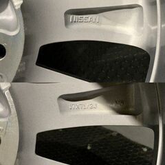 新車外し】日産 V37 スカイライン 後期 純正ホイール 17インチ 4本 7.5 