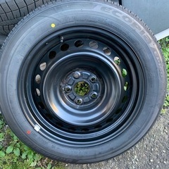トヨタ新型プリウス60系17インチ 新車外し 純正スチールホイール