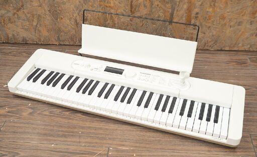 状態良好 CASIO カシオ 楽らくキーボード LK-526 61鍵盤 2022年製 ココチモオリジナル 光ナビゲーションキーボード 電子キーボード 楽器