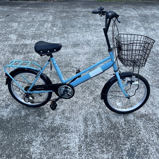 ★サビあり 6段変速★自転車 LUNETTA ルネッタ 20インチ★コンパクトサイクル★