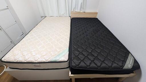 シングルベッド×2　ワイドキングサイズ