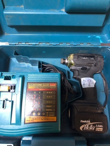 マキタ14vインパクトTD138D中古品
