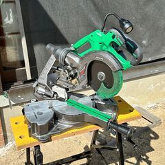 DIY】スライド丸のこ/中古美品/ハイコーキ/日立/室内使用のみ 