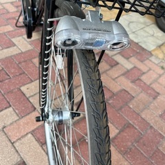 パンクしない自転車　定価39800円　チャクル｜CHACLE ノーパンク自転車 チャクル 外装6段 /27インチ]オートライト