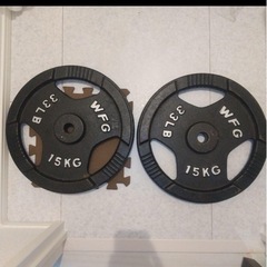 WFG ダンベル15kg✖️2枚