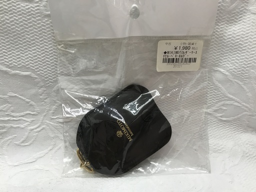 ◆MIKIMOTOレザーケース付ルーペ キーホルダー
