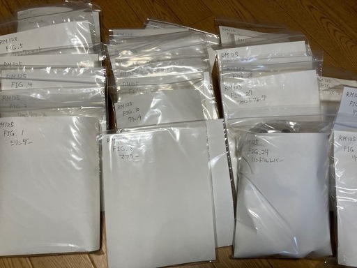 2003年式 RM125 RF16A K3 エンデューロ・山遊び仕様 予備部品など約200個