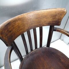 割れ有り アンティーク コレクション アームチェア チェア イス THONET 