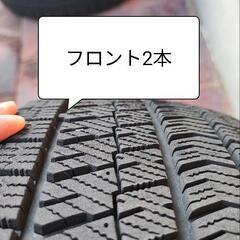 値下げブリザックVRX2 ホイール付 4本 バリ溝
