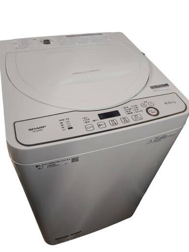 、【美品】洗濯機★シャープ★2019年★6㎏★ES-GE6DJ-W\n\n