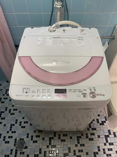 洗濯機　SHARP ES-GE60N 6.0kg  2013年