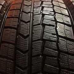 DUNLOP WINTER MAXX WM02 195/60R17 17インチ スタッドレス 4本 バリ溝 ライズ ロッキー 60プリウス レックス等　(KTN179) 