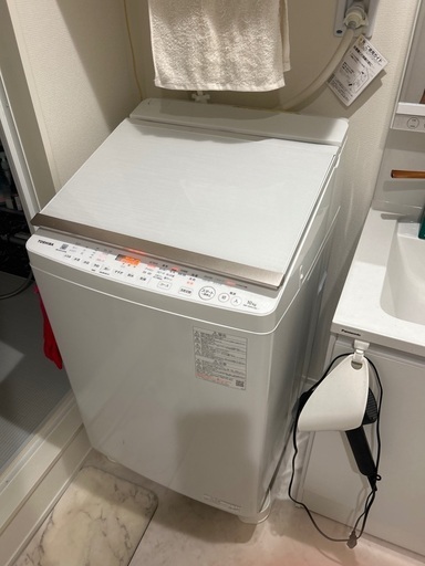 東芝　洗濯機　乾燥機能付　AW-10VH1