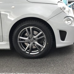 FIAT500／ABARTH595 スタッドレスタイヤ＋ホイール4本セット