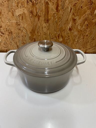 ル・クルーゼ 両手鍋 シグニチャーココット・ロンド 24cm ※開封済み未使用品