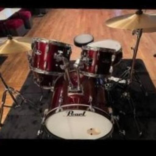 ドラムセット パール Pearl ROADSHOW RS525SCWN/C-91レッドワイン