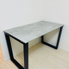 【美品】セラミック　ダイニングテーブル(120cm×70cm) ダイニングテーブル セラミック 幅120 セラミックダイニング