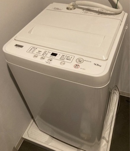 洗濯機YWM-T45H1 ヤマダ電機　家電