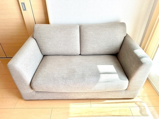 【美品】ニトリ 二人掛けソファ