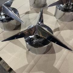 大型トラック用 ホイールスピンナー 22.5インチ 4つセット ブラケット付き