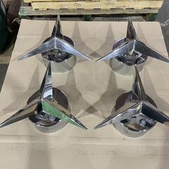 大型トラック用 ホイールスピンナー 22.5インチ 4つセット ブラケット付き