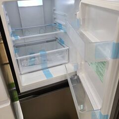 J7845 ★6ヶ月保証付★　★新古アウトレット品！★AQUA　アクア　２ドア冷蔵庫　AQR-14P　ダークシルバー　2024年製 クリーニング済み　【リユースのサカイ柏店】　