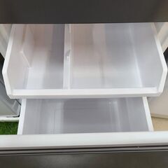 J7845 ★6ヶ月保証付★　★新古アウトレット品！★AQUA　アクア　２ドア冷蔵庫　AQR-14P　ダークシルバー　2024年製 クリーニング済み　【リユースのサカイ柏店】　