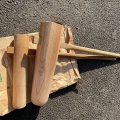 欅の臼と杵のセット