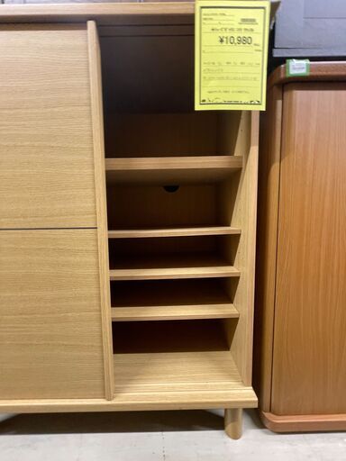 ジモティ来店特価!! シューズボックス ニトリ ナチュラル J-10119 ジモティ来店特価!! シューズボックス ニトリ ナチュラル J-10119