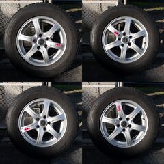 16インチ 5穴 スタッドレスタイヤ・ホイール 4本セット BRIDGESTONE 