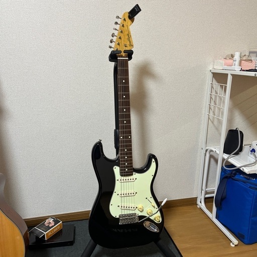美品グラスルーツ/ストラートキャスター黒