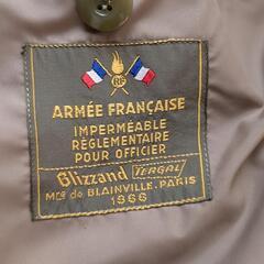 1966 French Military フランス軍 オフィサートレンチコート