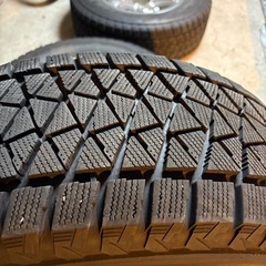 スタッドレスタイヤ、ホイール、265/65R17、ブリヂストン、KEELER、17インチ、