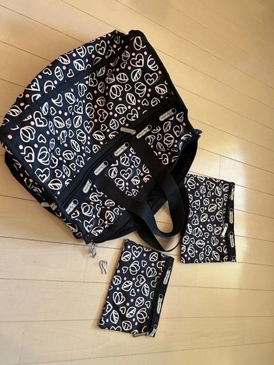 LeSportsac ボストンバックとポーチ