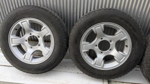 積雪前に冬支度☃️ホイールのみ可☆テリオス/パジェロミニ等に175