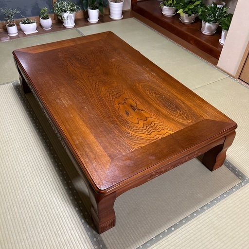 木製こたつ テーブル150x88x37cm
