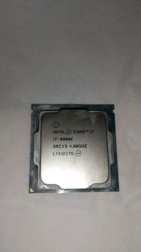 core i7-8086k 正常動作品　（